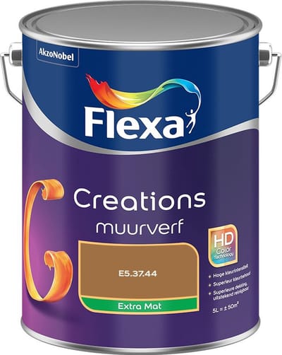 Flexa - Creations Muurverf Extra Mat - E5.37.44 - Mengverf - 5 L