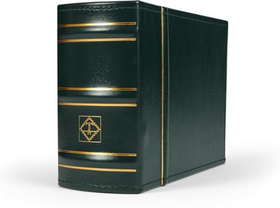 FDC Album - Verzamelmap Brieven - Filatelie Opslag - Unieke Binding - 243x133 mm - Groen