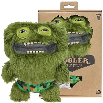 Fuggler WideEyed Tooths Monster Knuffelpop Zacht Knuffeldier Ondergoed Serie Kloof Tandig Monstrositeit Knuffel