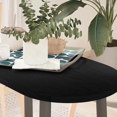 Tafelblad Eikenhout - Houten Plaat - Tafel Maken - Massief Hout - 80x40x2 cm - Donkerbruin