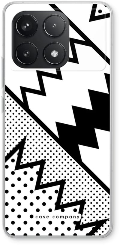 Case Company® - Hoesje geschikt voor Xiaomi Poco F6 Pro hoesje - Pop Art #5 - Soft Cover Telefoonhoesje - Bescherming aan alle Kanten en Schermrand