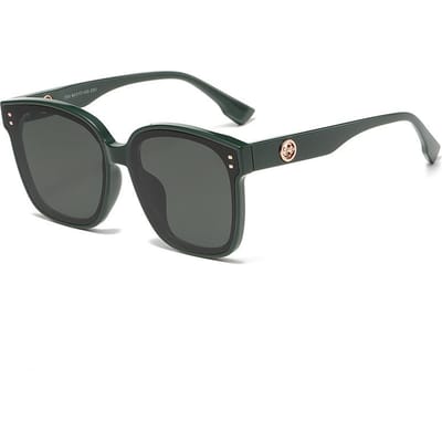 Nieuwe Grote Rand Zonnebril Dames Uv-bescherming High Sense Zonnebril Internet Influencer Street Snap Nylon Gepolariseerde Zonnebril