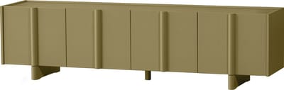 WOOOD Basu Tv-Meubel - Grenen - Moss - 53x200x46