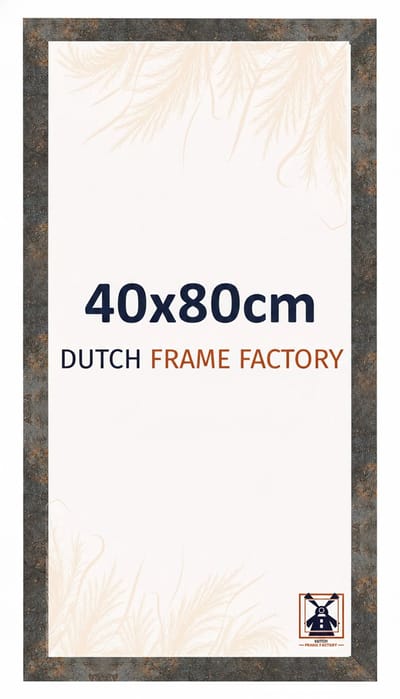 Fotolijst 40x80 cm - MDF - Geoxideerd Metaal - Benno