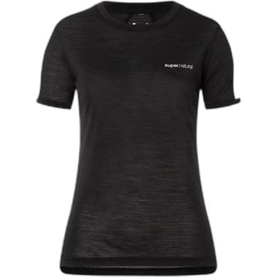 Super.natural Alarm Running T-shirt Met Korte Mouwen Zwart XS Vrouw