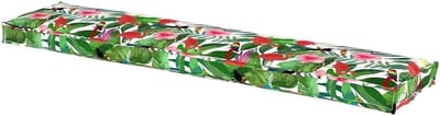 Palletkussen - Buitenkussen - Comfortabel Zitten - Waterafstotend Oxford - 180x40x8 cm - Tropisch Jungle