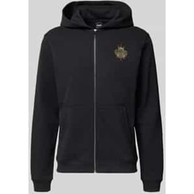 Regular fit sweatjack van puur katoen, model 'ZIXI_CNY'