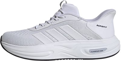 Adidas Cloudfoam Cuxxion Rapidfit Sneakers Heren - Wit - Maat 43 1/3 - Mesh/Synthetisch