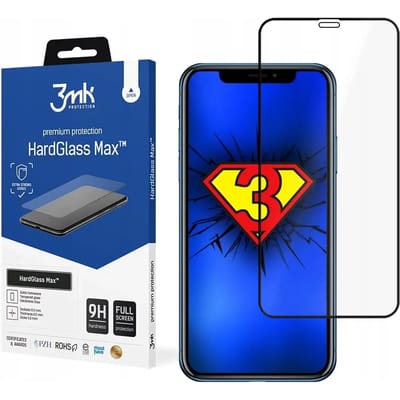 Versterkt gehard glas 3MK Apple iPhone X/XS/11 Pro HardGlass Max™