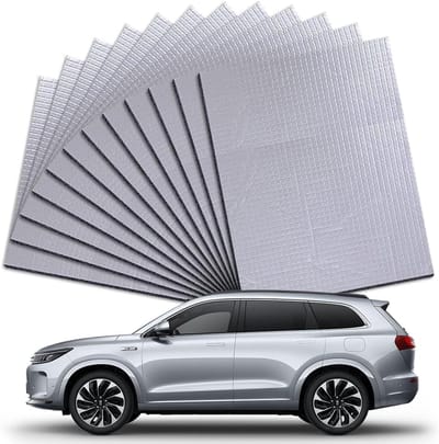 Solidchoice - Alubutyl Geluidsisolatie Film - 12 Stuks 5mm Dikte voor Auto
