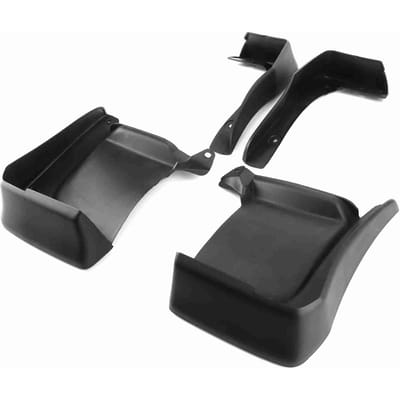 4 stuks Auto Spatbord Spatlap Spatscherm met Hardware Past voor Honda Accord 20132017 black