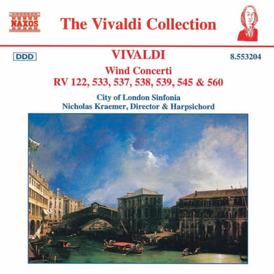 City Of London Sinfonia - Vivaldi: Wind Concerti (CD)