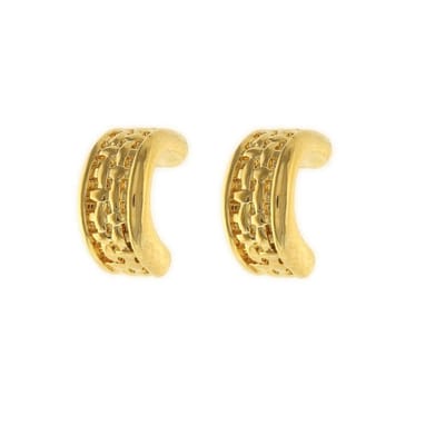 Behave - Oorbellen Dames - Oorring goud-kleur - 1,5cm