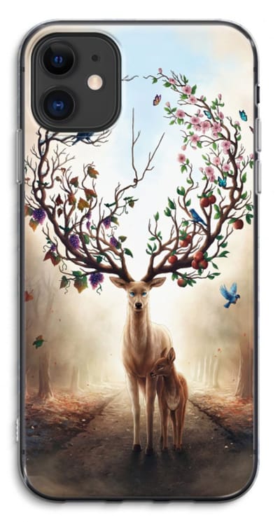 Case Company® - Hoesje geschikt voor iPhone 11 hoesje - Seasons Change - Soft Cover Telefoonhoesje - Bescherming aan alle Kanten en Schermrand