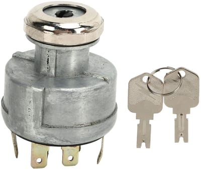 Dailygoods- Motorcontactschakelaar Vervanging - Contactslot - 2 Sleutels - Geschikt voor Hyster/Caterpillar/Clark/Yale - OE-nummer 379902/1492154/2035830