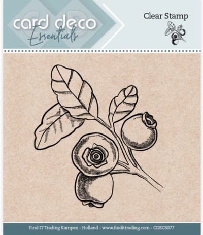 Card Deco Essentials - Clear Stamps - CDECS 077 Berries