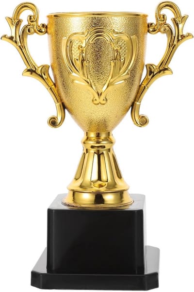 Gouden Trofee Beker voor Kinderen - Prijs voor School, Sport of Feest