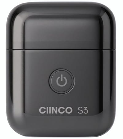 CIINCO® Scheerapparaat Mannen – 3D Foil Shaver – USB-C – Nat & Droog – RVS – Reisvergrendeling - Mini Scheerapparaat