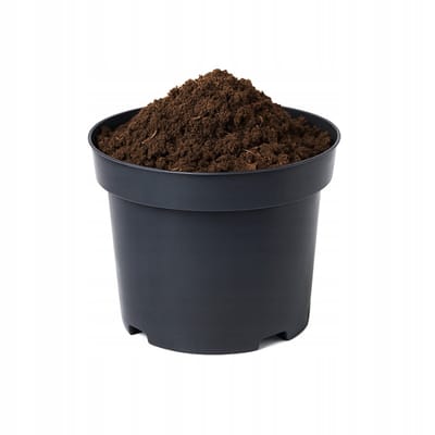Merkloze Ronde Pot 10L - Duurzaam en Weerbestendig, Ø28x22cm