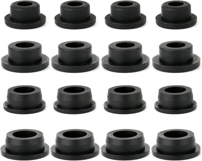 Gootsteen Overloophoes - Afvoerplug - Keuken Badkamer - Flexibel Rubber - 20-26mm Gat - Zwart