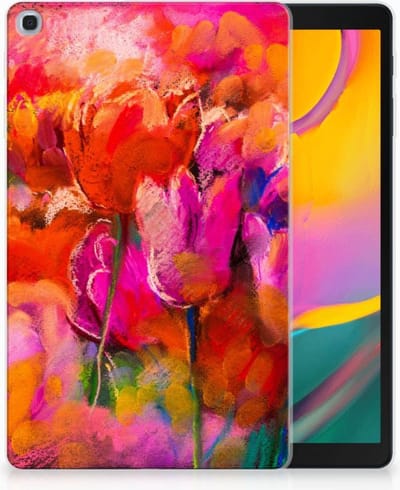 Tablethoes Samsung Galaxy Tab A 10.1 (2019) Tulips