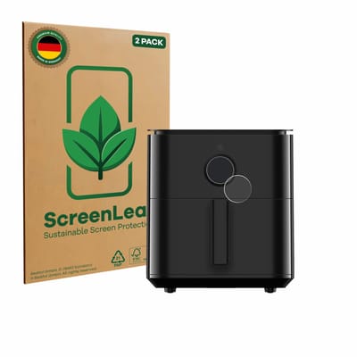 2 Stuks Screenprotector voor Xiaomi Air Fryer 6.5 L - Hoogwaardige Beschermfolie transparant