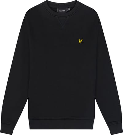Lyle & Scott Crew Neck Sweatshirt Boys Truien & Vesten Jongens - Sweater - Hoodie - Vest- Zwart - Maat 152/158