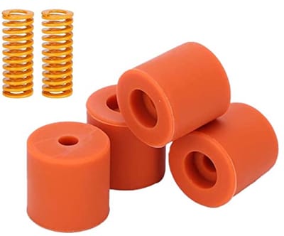 Siliconen Dempers voor 3D-printer - Set van 4 Stuks, verwarmingsbed en nivelleringszuil