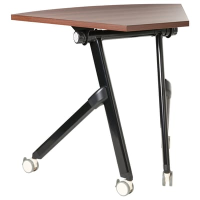 BENDI - Bureau inklapbaar - Donkerbruin - 90 x 64 cm - MFC
