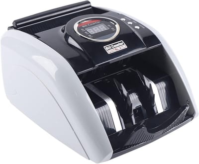 Geldtelmachine Bankbiljetten - Bankbiljet Tellers - Geld Tellen - Met UV MG Detectie - 7 kg - Wit