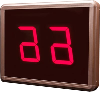 Scherm Monitor - Extra Display - Bingo Spel - Draadloze Verbinding - 254 mm Scherm - Zwart