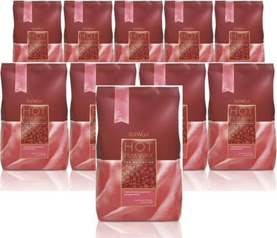 ItalWax Film Wax Rose Box 10Kg - 10 Zakjes Wax Film Wax Rose Box NL