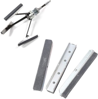 Dailygoody - Cilinder Hone Stone - Motorcilinder honingsteen - Efficiënte werking - 3 stuks 3 inch - Verbeter motorprestaties - Geschikt voor automoti