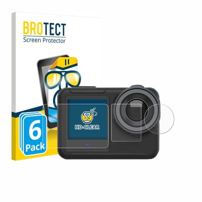BROTECT - Screenprotector voor SVBONY SVGO3 4K - Folie Beschermfolie transparant 6 Stuks
