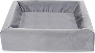 Bia - Royal Fluweel - Hoes Hondenmand - Grijs - 60X50 cm