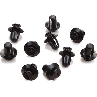 BCF1733 Lot de 10 clips de moulure latérale 8565.35 pour Citroën Peugeot