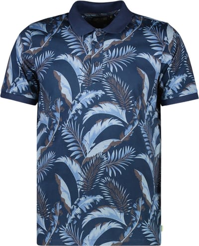 Cars Jeans Polo Stope Heren Poloshirt - Navy - Maat S