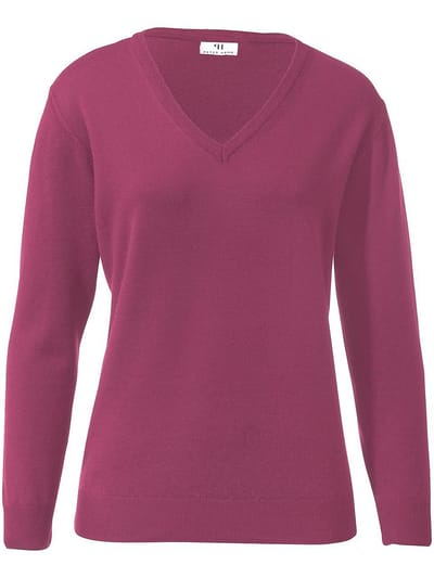 Trui 100% scheerwol, model Inge Van Peter Hahn roze