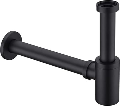 geurcompartiment - Sifon - Sifon Wastafel - afvoerplug exact - afvoerpijp - Voor Wastafels - Siphons Afvoerset - Zwart - Geschikt voor badkamer - geurafsluiter voor wastafel - roestvrij staal sifon - Voor Wastafel RVS