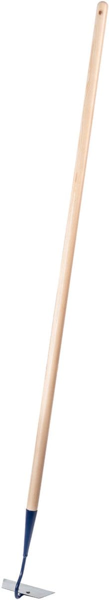 KADAX Tuinhak van metaal, hak met steel van hout, onkruidhaak voor het losmaken, luchten en wieden van de grond, tuinaccessoires voor het verwijderen van onkruid (W: 14cm, trapeziumvorm)