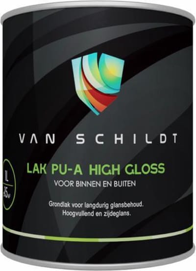 van Schildt LAK PU-A Gloss 1liter Wit