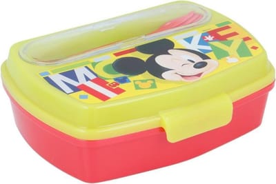 Mickey Mouse broodtrommel lepel en vork