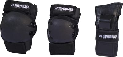 SILVERBACK HEAVY DUTY 3-DELIG BESCHERMSETMaat Medium