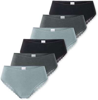 Schiesser Dames brazil slip 6 pack 95/5 Modern Cotton