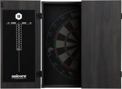 Dartbordkast met Compact Design en Bord om Weg te Wissen