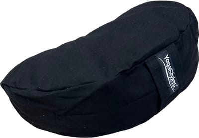 YogaStyles Meditatiekussen Organic Moon Zwart