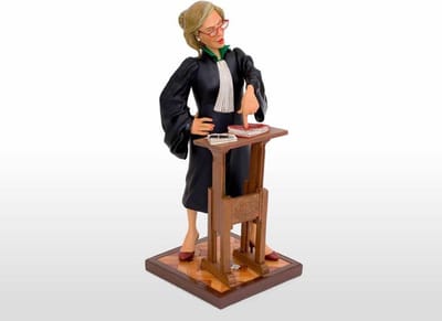 Forchino: Mevrouw de Juriste/Lady Lawyer/L'Avocate/Die Juristin