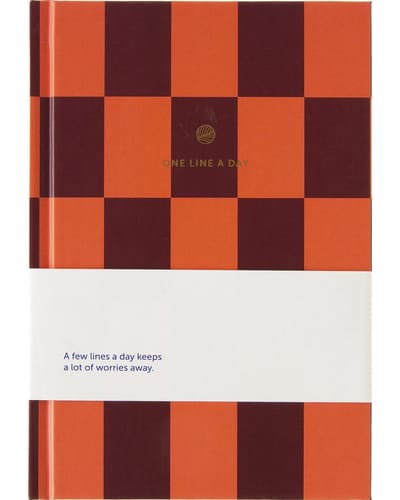 A-Journal - One Line a Day - 5-jarig dagboek - Geruit