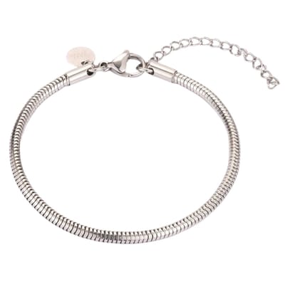 MW Snake Armband Zilver