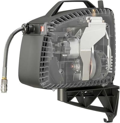 Fiac Wallair luchtcompressor met wandaansluiting luchthaspel luchthaspel met compressor